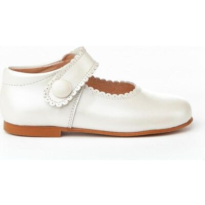 ANGELITOS Zapatos De Niña Zapato Merceditas Piel 1502 Beige Talla 18 ANGELITOS Zapatos De Niña Zapato Merceditas Piel 1502 Beige Talla 18
