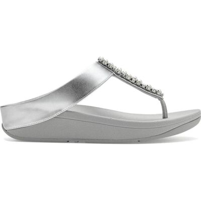 FITFLOP Sandalias Fino Pearls Con Cristales Plata Talla 40 FITFLOP Sandalias Fino Pearls Con Cristales Plata Talla 40