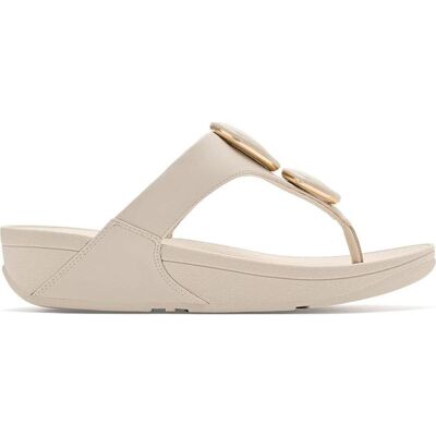 FITFLOP Sandalias Tipo Tanga Lulu Con Plataforma Ergonómica Y Pedrería - Ref: 1171765 Beig Talla 36 FITFLOP Sandalias Tipo Tanga Lulu Con Plataforma Ergonómica Y Pedrería - Ref: 1171765 Beig Talla 36