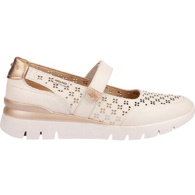 PIKOLINOS Bailarina Calada Con Velcro W4r-6774c1 Hielo Talla 35 PIKOLINOS Bailarina Calada Con Velcro W4r-6774c1 Hielo Talla 35