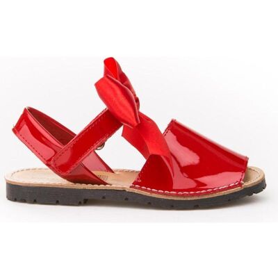 ANGELITOS Sandalias De Niña Y Niño Avarca Piel 206 Rojo Talla 23 ANGELITOS Sandalias De Niña Y Niño Avarca Piel 206 Rojo Talla 23