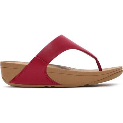 FITFLOP Lulu Leather Toe-Post Sandals Burdeos Talla 36 FITFLOP Lulu Leather Toe-Post Sandals Burdeos Talla 36