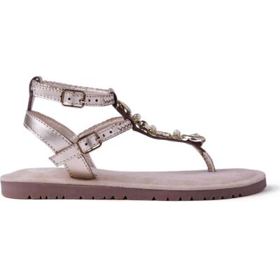 GIOSEPPO Sandalias Planas Nina 78878 Oro-Platino Talla 35 GIOSEPPO Sandalias Planas Nina 78878 Oro-Platino Talla 35