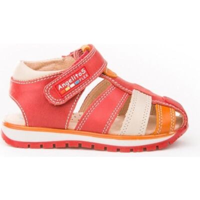 ANGELITOS Sandalias De Niño Sandalia Piel 446 Rojo Talla 22 ANGELITOS Sandalias De Niño Sandalia Piel 446 Rojo Talla 22