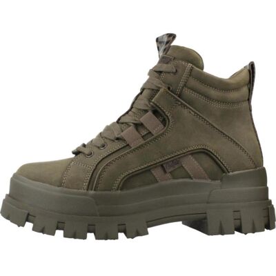 Buffalo Botas Aspha Nc Mid Vegan Ref 1076836 Mujer Verde Khaki Talla 40,5 Buffalo Botas Aspha Nc Mid Vegan Ref 1076836 Mujer Verde Khaki Talla 40,5