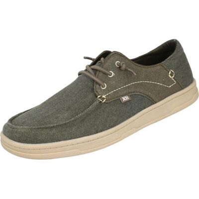 XTI Zapatillas De Lona 145728 Para Hombre, Color Kaki Talla 42 XTI Zapatillas De Lona 145728 Para Hombre, Color Kaki Talla 42