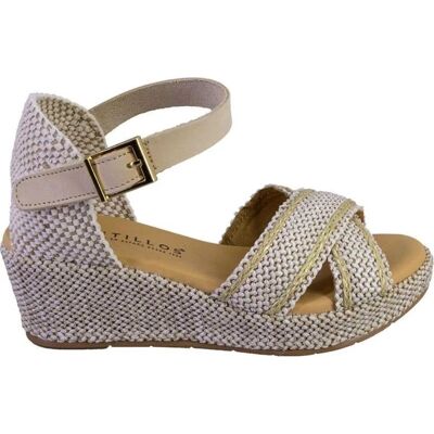 PITILLOS Sandalia 11263 Beige - Ref 1173895 Talla 39 PITILLOS Sandalia 11263 Beige - Ref 1173895 Talla 39