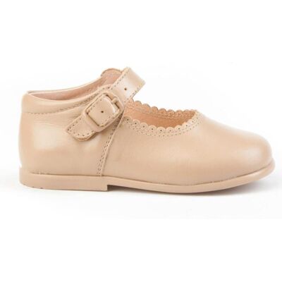 ANGELITOS Zapatos De Niña Zapato Merceditas Piel 500 Camel Talla 18 ANGELITOS Zapatos De Niña Zapato Merceditas Piel 500 Camel Talla 18