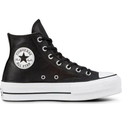 Converse Chuck Taylor All Star Lift Hi Plataforma Cuero Negro Ref: 1174945 Talla 41 Converse Chuck Taylor All Star Lift Hi Plataforma Cuero Negro Ref: 1174945 Talla 41