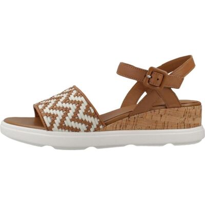 Geox Sandalias Mujer Modelo D55gub Color Marrón C5f1s Talla 40,5 Geox Sandalias Mujer Modelo D55gub Color Marrón C5f1s Talla 40,5