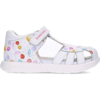 BIOMECANICS Sandalia Cangrejera 262202 Estampado Blanco - Ref 1175434/1175411 Blancoa050 Talla 31 BIOMECANICS Sandalia Cangrejera 262202 Estampado Blanco - Ref 1175434/1175411 Blancoa050 Talla 31