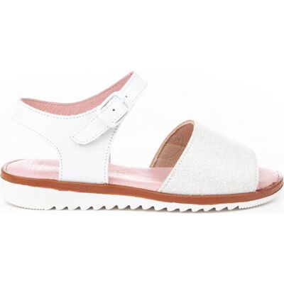 ANGELITOS Sandalias De Niña Sandalia Piel 572 Blanco Talla 31 ANGELITOS Sandalias De Niña Sandalia Piel 572 Blanco Talla 31