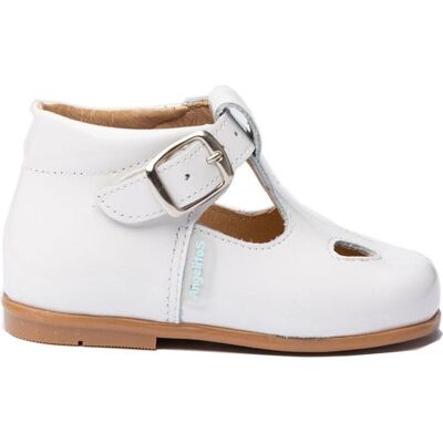 ANGELITOS Zapatos De Niño Pepito Napa Piel 630 Blanco Talla 21 ANGELITOS Zapatos De Niño Pepito Napa Piel 630 Blanco Talla 21