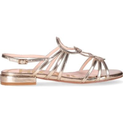 CHIKA10 Sandalia Plana Tropikana 01 Platino-Lg Gold Ref 1184215 Talla 41 CHIKA10 Sandalia Plana Tropikana 01 Platino-Lg Gold Ref 1184215 Talla 41