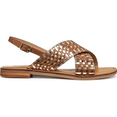 Geox Sandalias D65ymn Trenzadas De Mujer Marrón Talla 39 Geox Sandalias D65ymn Trenzadas De Mujer Marrón Talla 39