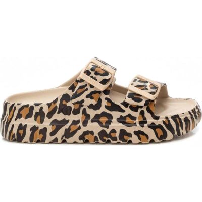 XTI Sandalias Con Hebillas Y Estampado Animal Print Multicolor Talla 40 XTI Sandalias Con Hebillas Y Estampado Animal Print Multicolor Talla 40