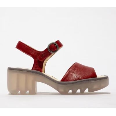 FLY LONDON Sandalia Tull 503 Roja Rojo Talla 41 FLY LONDON Sandalia Tull 503 Roja Rojo Talla 41