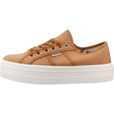 VICTORIA Zapatillas Plataforma 109200v Marrón Cacao Talla 37,5 VICTORIA Zapatillas Plataforma 109200v Marrón Cacao Talla 37,5