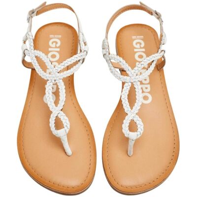 GIOSEPPO Sandalias Planas Gios 69111-P Blanco Talla 41 GIOSEPPO Sandalias Planas Gios 69111-P Blanco Talla 41