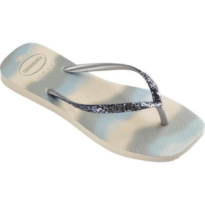 Havaianas Chanclas Slim Square Glitter 9021beg 9021begsvr Talla 35-36 Havaianas Chanclas Slim Square Glitter 9021beg 9021begsvr Talla 35-36