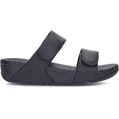 FITFLOP Sandalias Lulu Adjustable Slides Black Talla 41 FITFLOP Sandalias Lulu Adjustable Slides Black Talla 41