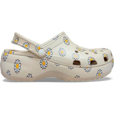 Crocs Sandalias Planas Con Estampado 212668 Gris Talla 38 Crocs Sandalias Planas Con Estampado 212668 Gris Talla 38