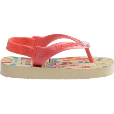 Havaianas Chanclas Modelo 4145980h Para Niño, Rosa Y Beige 2930beige Talla 17-18 Havaianas Chanclas Modelo 4145980h Para Niño, Rosa Y Beige 2930beige Talla 17-18