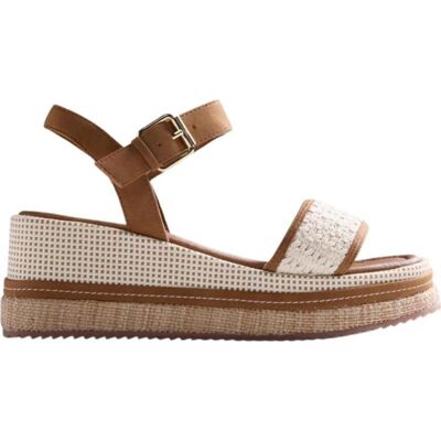 GIOSEPPO Sandalias Con Cuña Y Tiras Marrón Talla 36 GIOSEPPO Sandalias Con Cuña Y Tiras Marrón Talla 36