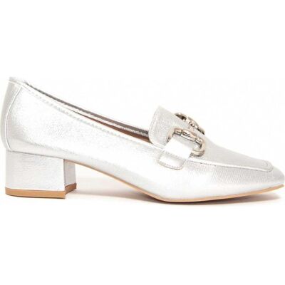 MONTEVITA Mocasines Luxurym Silver Talla 38 MONTEVITA Mocasines Luxurym Silver Talla 38