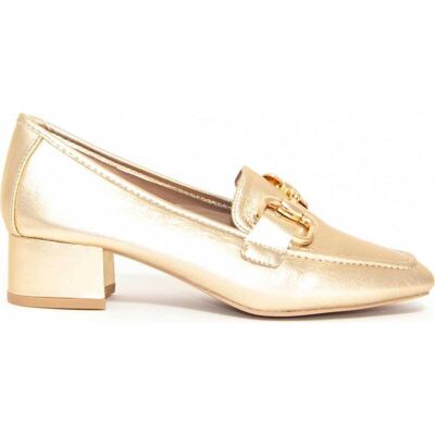 MONTEVITA Mocasines Luxurym Dorado Gold Talla 38 MONTEVITA Mocasines Luxurym Dorado Gold Talla 38