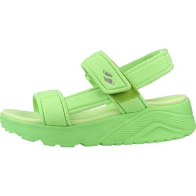 Skechers Sandalias Uno Lite Sunny Stand Verde Lima Lime Talla 29 Skechers Sandalias Uno Lite Sunny Stand Verde Lima Lime Talla 29