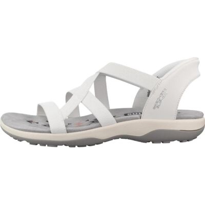 Skechers Sandalias Reggae Slim Stretch Flex Blancas Wht Talla 42,5 Skechers Sandalias Reggae Slim Stretch Flex Blancas Wht Talla 42,5