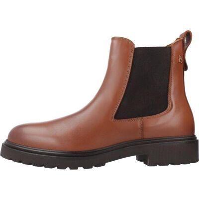 Tommy Hilfiger Botines Chelsea Th Leather Cleated Marrón Gpa Talla 38,5 Tommy Hilfiger Botines Chelsea Th Leather Cleated Marrón Gpa Talla 38,5