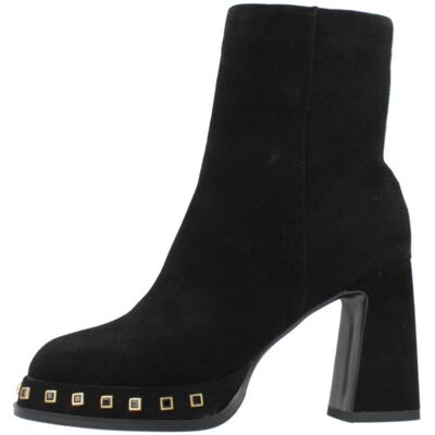 NOA HARMON Botines Modelo Ship En Color Negro Con Detalle De Tachuelas Talla 37,5 NOA HARMON Botines Modelo Ship En Color Negro Con Detalle De Tachuelas Talla 37,5