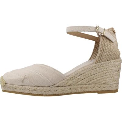 TONI PONS Alpargatas De Cuña Clara 080 En Color Beige Talla 37 TONI PONS Alpargatas De Cuña Clara 080 En Color Beige Talla 37