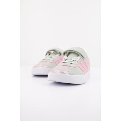 Adidas Zapatillas Vl Court 30 El C Para Niña, Modelo Ih1652 Green Talla 32 Adidas Zapatillas Vl Court 30 El C Para Niña, Modelo Ih1652 Green Talla 32