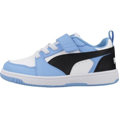 Puma Zapatillas Rebound V6 Lo Para Niño Bluwht Talla 32 Puma Zapatillas Rebound V6 Lo Para Niño Bluwht Talla 32