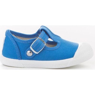 ANGELITOS Sandalias De Niño Infantiles Lona Textil 125 Azul Talla 21 ANGELITOS Sandalias De Niño Infantiles Lona Textil 125 Azul Talla 21