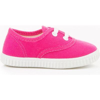 ANGELITOS Zapatos De Niña Lona Textil 121 Fuxia Talla 24 ANGELITOS Zapatos De Niña Lona Textil 121 Fuxia Talla 24