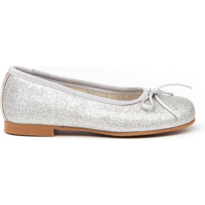 ANGELITOS Zapatos De Niña Bailarina Piel 1560 Plata Talla 38 ANGELITOS Zapatos De Niña Bailarina Piel 1560 Plata Talla 38