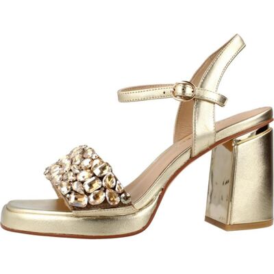 ALMA EN PENA Sandalias De Fiesta En V262652 Color Oro Gold Talla 38,5 ALMA EN PENA Sandalias De Fiesta En V262652 Color Oro Gold Talla 38,5