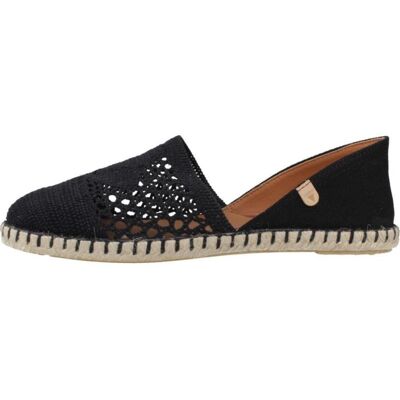 VERBENAS Alpargatas Para Mujer Caladas En Negro Talla 38,5 VERBENAS Alpargatas Para Mujer Caladas En Negro Talla 38,5