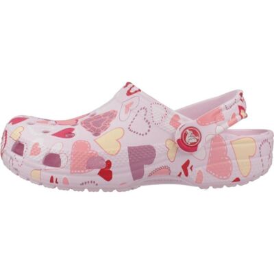 Crocs Classic Vday Clog K Chanclas Estampado Corazones Pinkmh Talla 34-35 Crocs Classic Vday Clog K Chanclas Estampado Corazones Pinkmh Talla 34-35