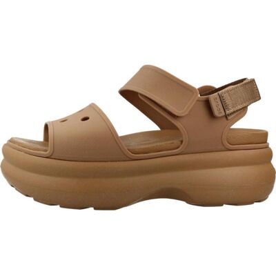 Crocs Sandalias Plataforma Mujer 211755c Marrón Sepia Talla 37-38 Crocs Sandalias Plataforma Mujer 211755c Marrón Sepia Talla 37-38