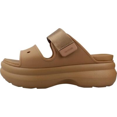Crocs Sandalias Modelo 212861c Plataforma Marrón Sepia Talla 37-38 Crocs Sandalias Modelo 212861c Plataforma Marrón Sepia Talla 37-38