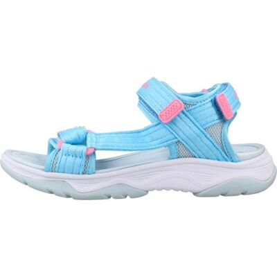 Skechers Sandalias Tread Seeker Para Niña, Color Azul Blpk Talla 33 Skechers Sandalias Tread Seeker Para Niña, Color Azul Blpk Talla 33