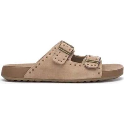 XTI Sandalias Planas 145122 Con Doble Hebilla En Color Beige Beig Talla 41 XTI Sandalias Planas 145122 Con Doble Hebilla En Color Beige Beig Talla 41