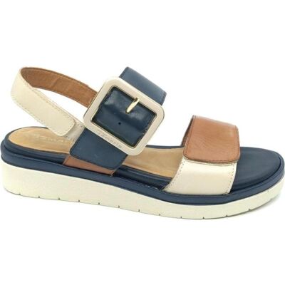 TAMARIS Sandalia 8-88706 Con Hebilla Y Plataforma Azul Talla 39 TAMARIS Sandalia 8-88706 Con Hebilla Y Plataforma Azul Talla 39