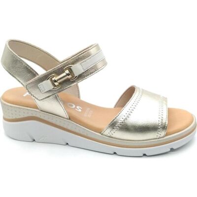 FLUCHOS Sandalia F2427 Platino Talla 39 FLUCHOS Sandalia F2427 Platino Talla 39