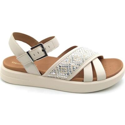 Geox Sandalias Xand 2s Con Detalle Trenzado Beige Talla 39 Geox Sandalias Xand 2s Con Detalle Trenzado Beige Talla 39
